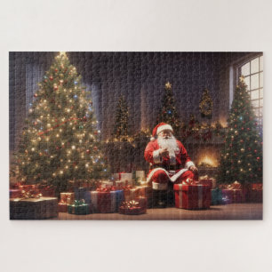 Puzzle Noël avec le Père Noël