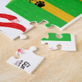 Puzzle Noël beagle (Côté)