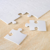 Puzzle Noël Beagle neige hiver (Côté)