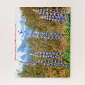 Puzzle Noël Bonjour Mendenhall Glacier Alaska (Vertical)