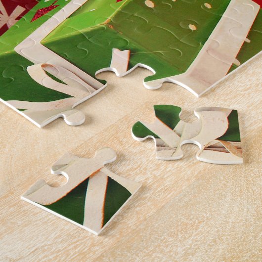 Puzzle Noël - cairn Terrier - Roxy (Côté)