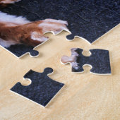 Puzzle Noël - cavalier - tonnelier (Côté)