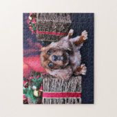 Puzzle Noël - cavalier - tonnelier (Vertical)