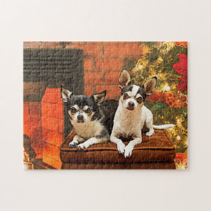 Puzzle Noël Chihuahua