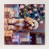 Puzzle Noël Cockapoo (Horizontal)