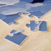 Puzzle Noël Corgi Bateau Fêtes (Côté)