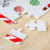 Puzzle Noël de basketball (Côté)