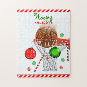 Puzzle Noël de basketball