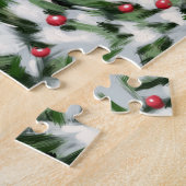 Puzzle Noël de Chien Husky Sibérien (Côté)