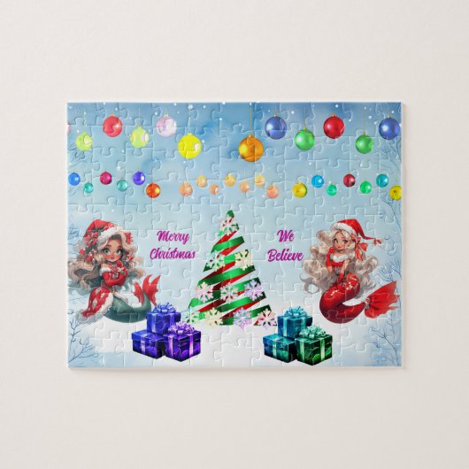 Puzzle Noël de la mère (Horizontal)