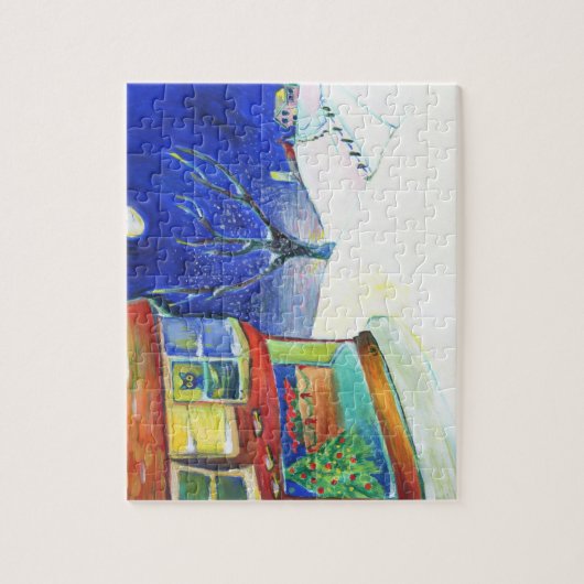 Puzzle Noël de la perche de John (Vertical)