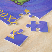 Puzzle Noël de la tortue nocturne étoilée (Côté)