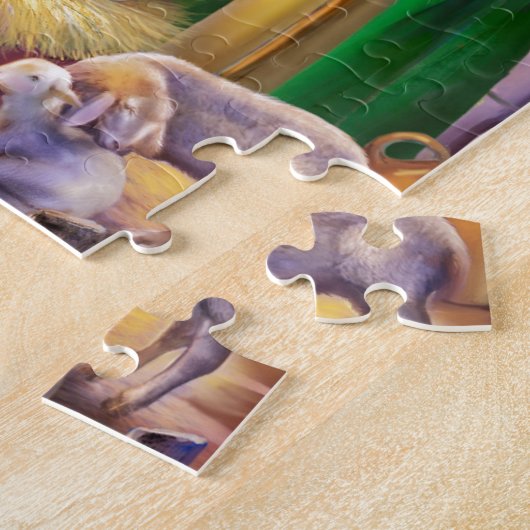 Puzzle Noël de nativité (Côté)