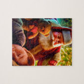 Puzzle Noël de Père Noël (Horizontal)