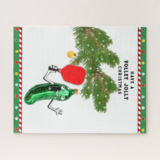 Puzzle Noël de Pickball (Horizontal)