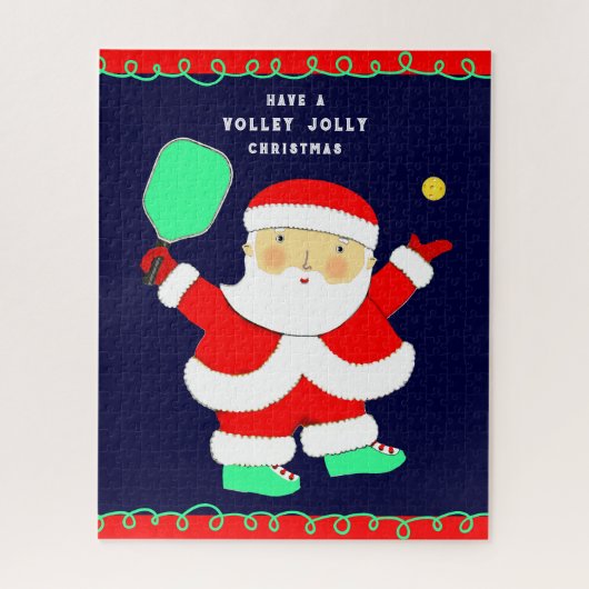Puzzle Noël de pickleball (Vertical)
