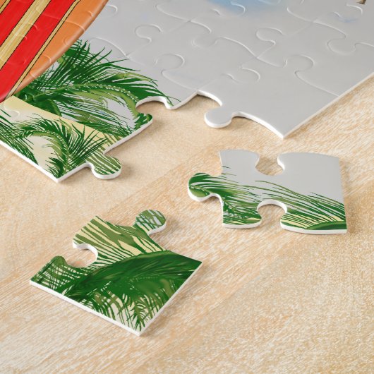 Puzzle Noël de plage (Côté)
