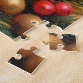 Puzzle Noël de Shiba Inu (Côté)