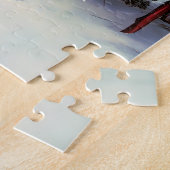 Puzzle Noël de Snowman Vintage (Côté)