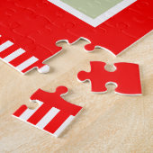 Puzzle Noël de softball (Côté)