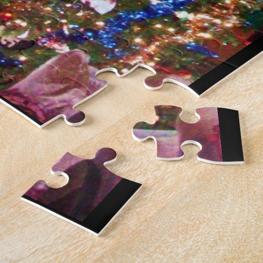 PUZZLE NOËL DÉCORÉE MAISON (Côté)