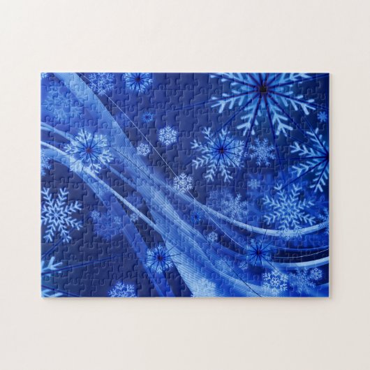 Puzzle Noël des Flèches de neige en hiver (Horizontal)