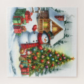Puzzle Noël des Snowmans (Horizontal)