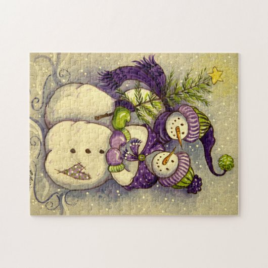 Puzzle Noël des Snowmen de 4882 (Horizontal)