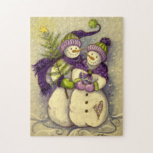 Puzzle Noël des Snowmen de 4882