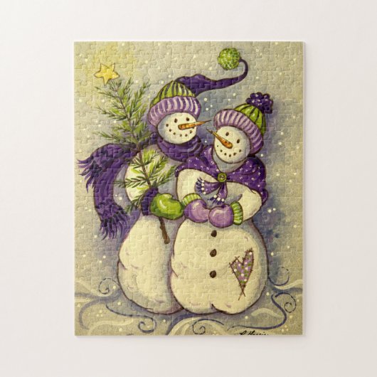 Puzzle Noël des Snowmen de 4882 (Vertical)