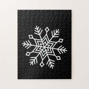 Puzzle Noël d'hiver Flocon de neige Correspondant à la fa