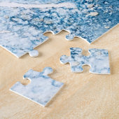 Puzzle Noël du bouleau blanc d'hiver (Côté)