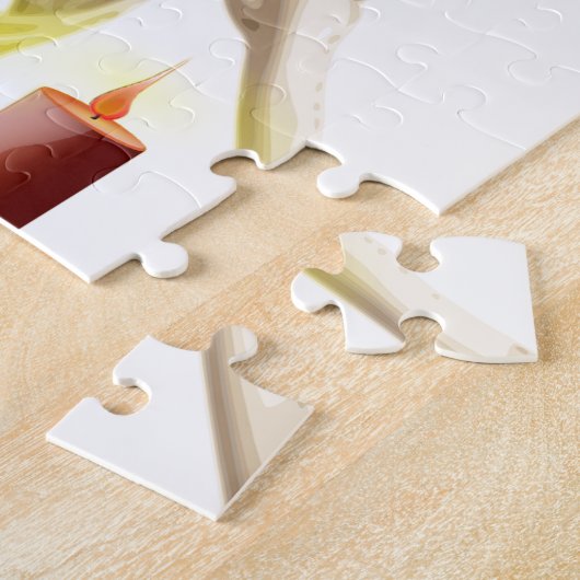 Puzzle noël du crâne (Côté)