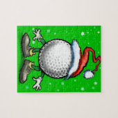 Puzzle Noël du golf (Horizontal)
