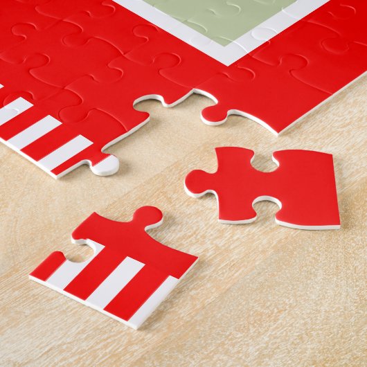 Puzzle Noël du softball (Côté)