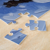 Puzzle Noël en bateau avec Beagle (Côté)