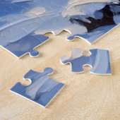 Puzzle Noël en bateau dalmate (Côté)