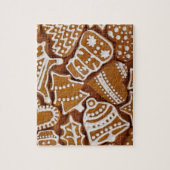 Puzzle Noël Gingerbread Cookies de vacances (Vertical)