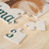 Puzzle Noël Golden Retriever (Côté)