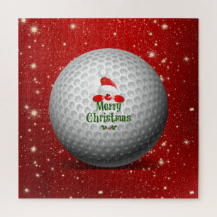 Puzzle Noël Golf Père Noël Design