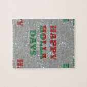 Puzzle noël joyeux holla jours (Horizontal)