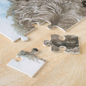 Puzzle Noël Labradoodle (Côté)
