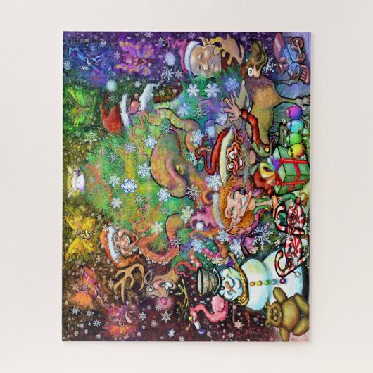 Puzzle Noël magique (Vertical)