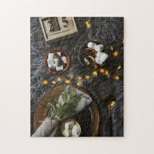 Puzzle Noël Matin Chocolat chaud & Marshmellows