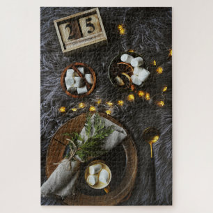 Puzzle Noël Matin Chocolat chaud & Marshmellows