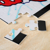 PUZZLE NOËL NEIGE EN JEU (Côté)