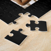 Puzzle Noël Noël Noël Noël 3 Photo Collage Lumières rusti (Côté)