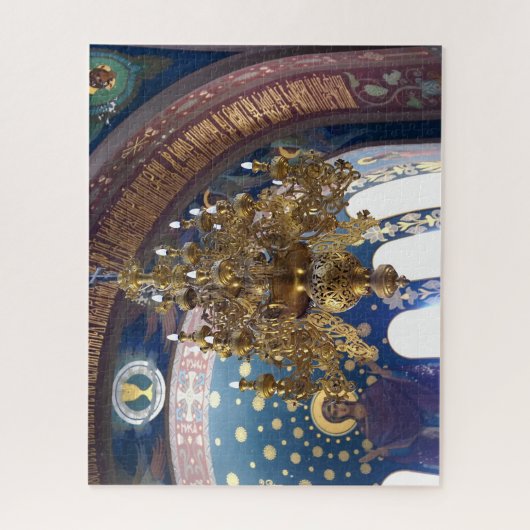 Puzzle Noël orthodoxe.La décoration soignée (Vertical)