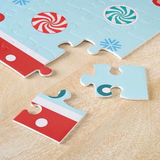 Puzzle Noël Pêche (Côté)