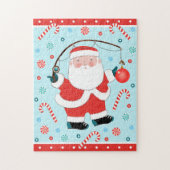 Puzzle Noël Pêche (Vertical)